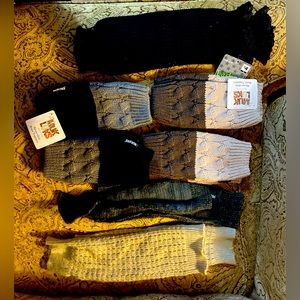 7 boot warmers. Some NWT!